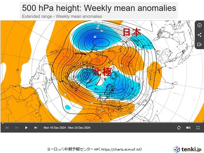 寒さが続く原因　日本に寒気が流れ込みやすい状況が重なる