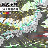 明日18日にかけて北陸は大雨警戒　日本海で帯状に発生する雨雲が次々と流入