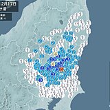 栃木県で震度4の地震　津波の心配なし