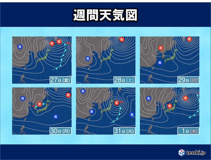 【26日～元日】週末は山形県南部や福島県会津で積雪急増の恐れ　元日は太平洋側で初日の出のチャンス