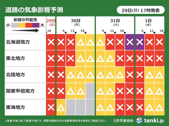 31æ—¥ï½ž1æ—¥ã€€å†ã³å¤§é›ªã‚¨ãƒªã‚¢æ‹¡å¤§ãƒ»è­¦å ±ç´šã®æš´é¢¨é›ªã‚‚ã€€å¹´å§‹ã®Uã‚¿ãƒ¼ãƒ³ã‚‚äº¤é€šã«å½±éŸ¿ã‹