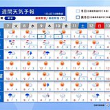 明日7日～8日　西日本太平洋側の平地でも積雪の所　9日は日本海側で警報級の大雪