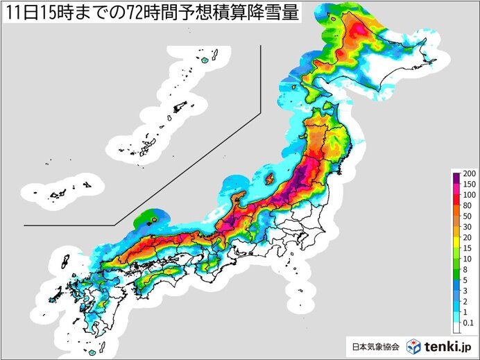 強烈な寒波　日本海側でドカ雪の原因3つ　太平洋側も積雪　いつ・どこで・何に備える