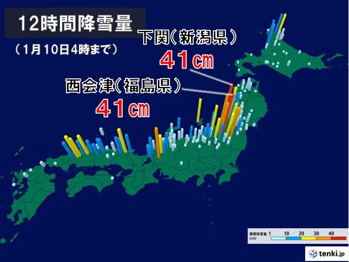 日本海側の山沿い　積雪が急増中