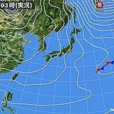 7日　冬型緩む　日本海側の雪は弱まる所も