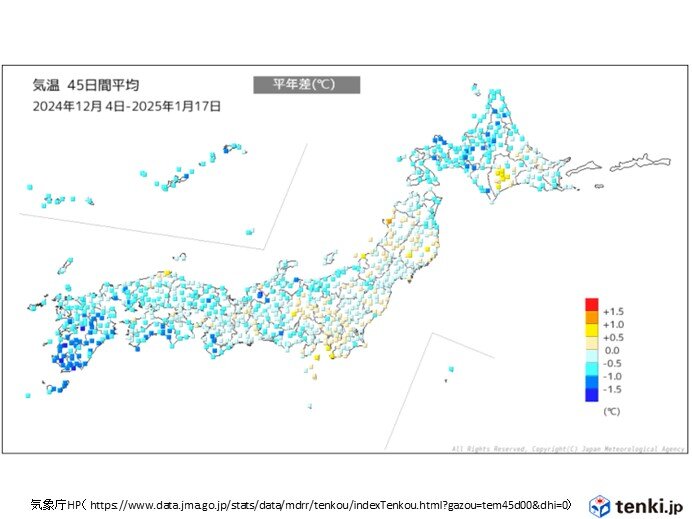 冬の前半が過ぎる　振り返るといつもより寒かった