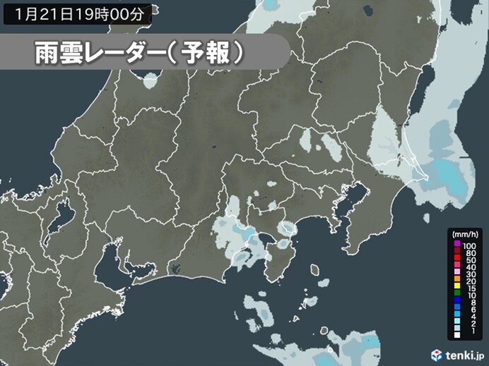 関東は21日は所々で雨　22日以降は3月並みの陽気　東京などで花粉飛散　対策を