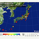 ここ1週間の地震回数　今日22日も福島県会津で最大震度3　日頃から備えを