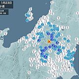 福島県で震度5弱の地震　津波の心配なし