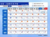 4日から北海道～九州の日本海側は荒天　大荒れ・大しけ・警報級の大雪　2週間天気