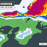 近畿の大雪　ピークは明日5日と8日(土)ごろ　次の週末は京都市内でも積雪の可能性