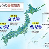 8日は強烈寒波で京都や福岡で今季一番の寒さ　10日にかけても厳しい寒さが続く