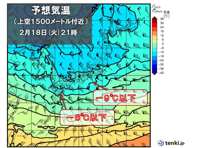 来週は再び強い寒気