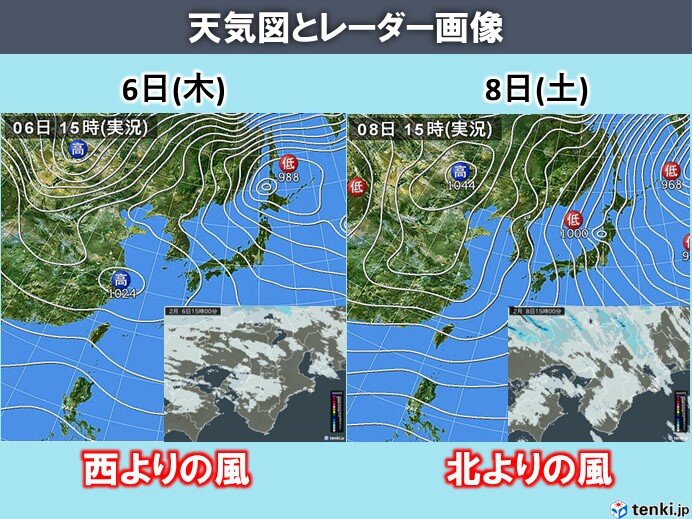 来週17日(月)～再び寒波襲来　近畿の特徴は
