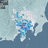 神奈川県、山梨県、静岡県で震度3の地震　津波の心配なし