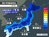 3連休中は今冬一番の寒さの所も　連休明けは気温急上昇　3月スタートは東京20℃