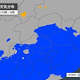 今日12日の関東　夕方から本降りの雨　明日13日は気温急上昇　都心は5月並み