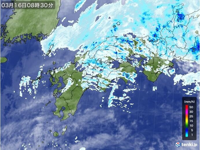 今日16日(日)から19日(水)　近畿では局地的に雷雨の恐れ　雪が交じる所も