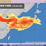 北陸　25日から今季初の本格的な黄砂飛来か　花粉も大量飛散　注意点や対策は