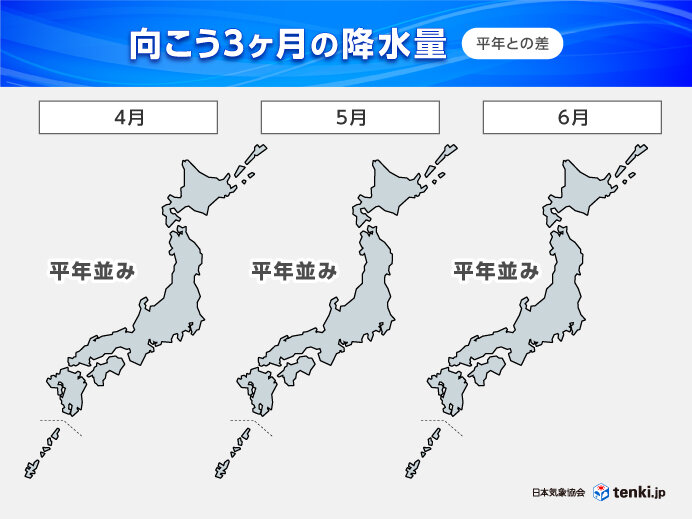 降水量は全国的に「平年並み」　突然の大雨に早めの備えを