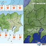 17日　関東　晴天続く　日差しに温もり