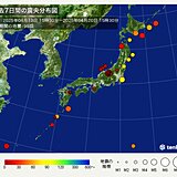 最大震度5弱を観測した長野県　地震活動が続く　20日夜にかけてと23日は雨