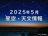 5月の星空・天文情報　ゴールデンウィークは「みずがめ座η流星群」が極大