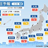 気圧予報　今日28日は広範囲で気圧が低下　九州などで影響度「大」