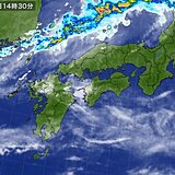 西日本には北から雨雲接近中　今夜は雨の降る所も　連休最終日の6日は広く雨