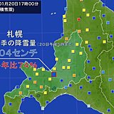 雪少ない札幌　これから大雪に?