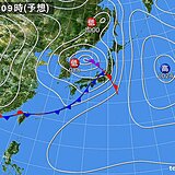 10日にかけてメイストーム　沖縄～関東で警報級の大雨の恐れ　雨のあと黄砂に注意