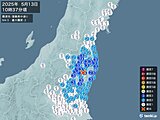 福島県、茨城県、栃木県で震度3の地震　津波の心配なし