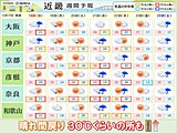 明日18日以降　近畿地方は晴れ間もあり暑さ注意　梅雨入りは「6月上旬」か