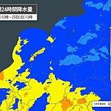 25日頃は石川県で警報級大雨か　この先一週間は気温が低く暑熱順化がリセットされる