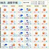 6月は中国地方で晴れスタート　来週後半は梅雨入り前の貴重な日差し30℃に迫る暑さ
