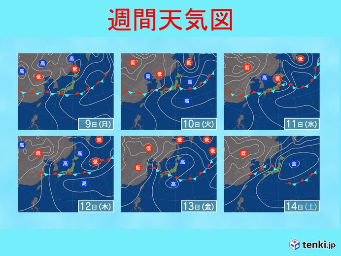 来週は広範囲で梅雨入りの見通し　西日本で大雨の恐れ　東日本も土砂降りの雨に注意