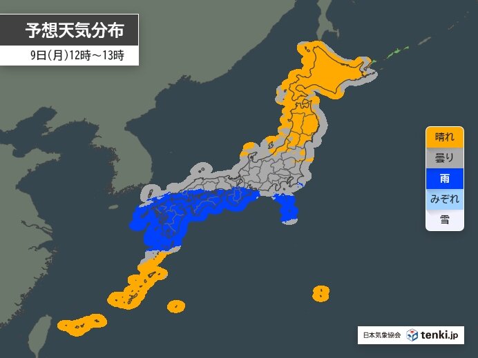 北陸・東北・北海道は晴れ　沖縄も夏空広がる
