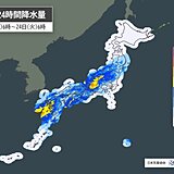 今日23日は九州から東北で梅雨空　道路が冠水するほどの激しい雨も　各地で蒸し暑く