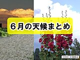 「6月の天候まとめ」　短かった梅雨　記録的猛暑と局地的豪雨　7月はどうなる?