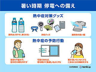 3日午後は近畿～関東中心に激しい雷雨で停電リスク大　猛暑時の停電への備えは