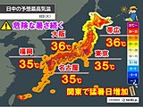 岐阜県多治見市で38.8℃　猛暑日は今年最多　明日8日も危険な暑さ　熱中症に警戒