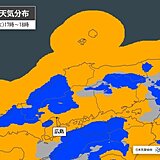 明日8日からは中国地方の日本海側でも夕立あり　久々の広範囲の雨は週明け14日か