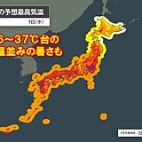 9日は関東～九州で35℃以上が続出か　東京都心は3日連続の猛暑日　暑さを避けて