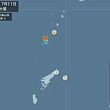 鹿児島県で震度4の地震　津波の心配なし