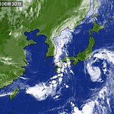 14日は台風5号が関東へ接近中　暴風や高波に警戒　明日15日にかけ大雨にも警戒