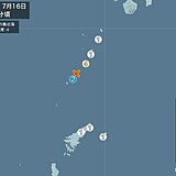 鹿児島県で震度4の地震　津波の心配なし