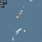 鹿児島県で震度4の地震　津波の心配なし