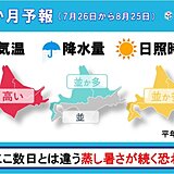 暑さの終わりが見えない北海道　向こう1か月も高温続く恐れ