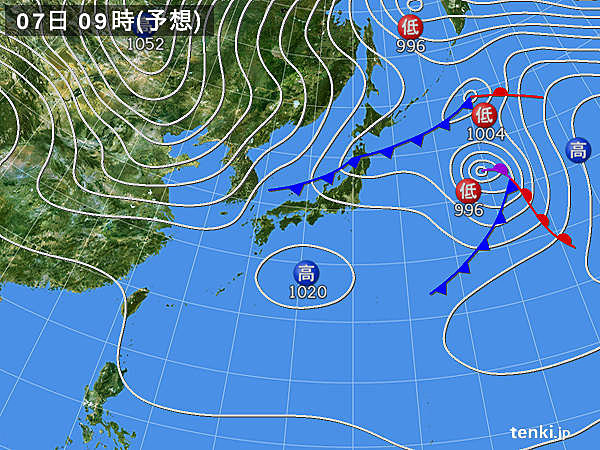 気温グングン上昇