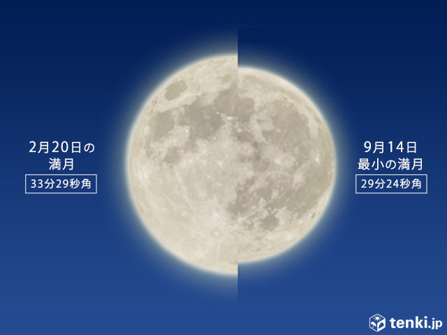 今夜の月は スーパームーン 気象予報士 戸田 よしか 19年02月19日 日本気象協会 Tenki Jp
